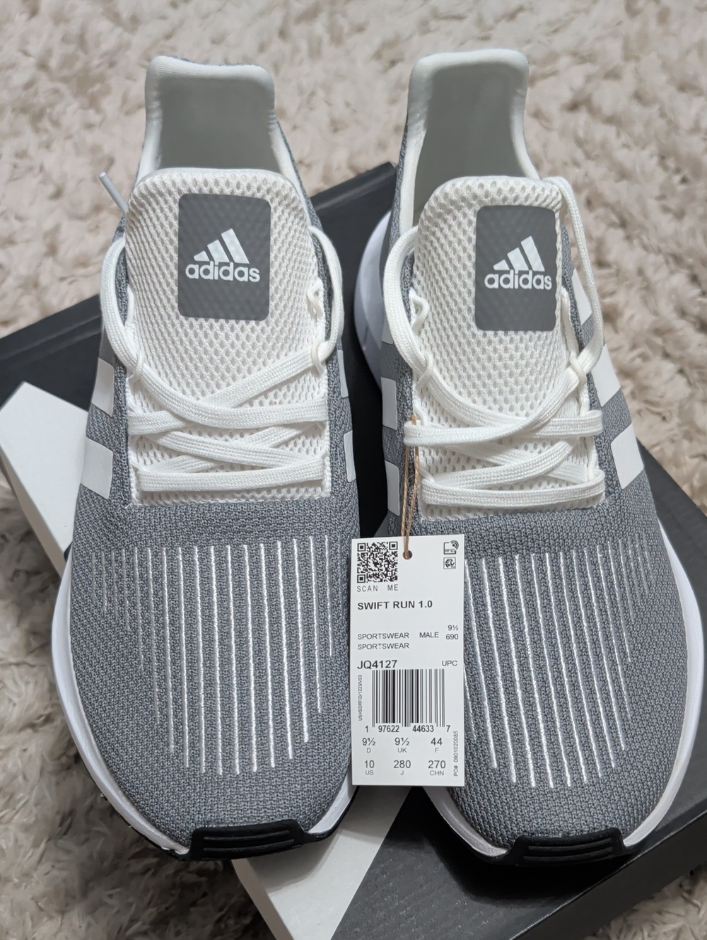 NEW! Adidas Swift Run 1.0 Athletic Shoes